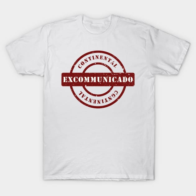 Excommunicado T-Shirt by rahalarts